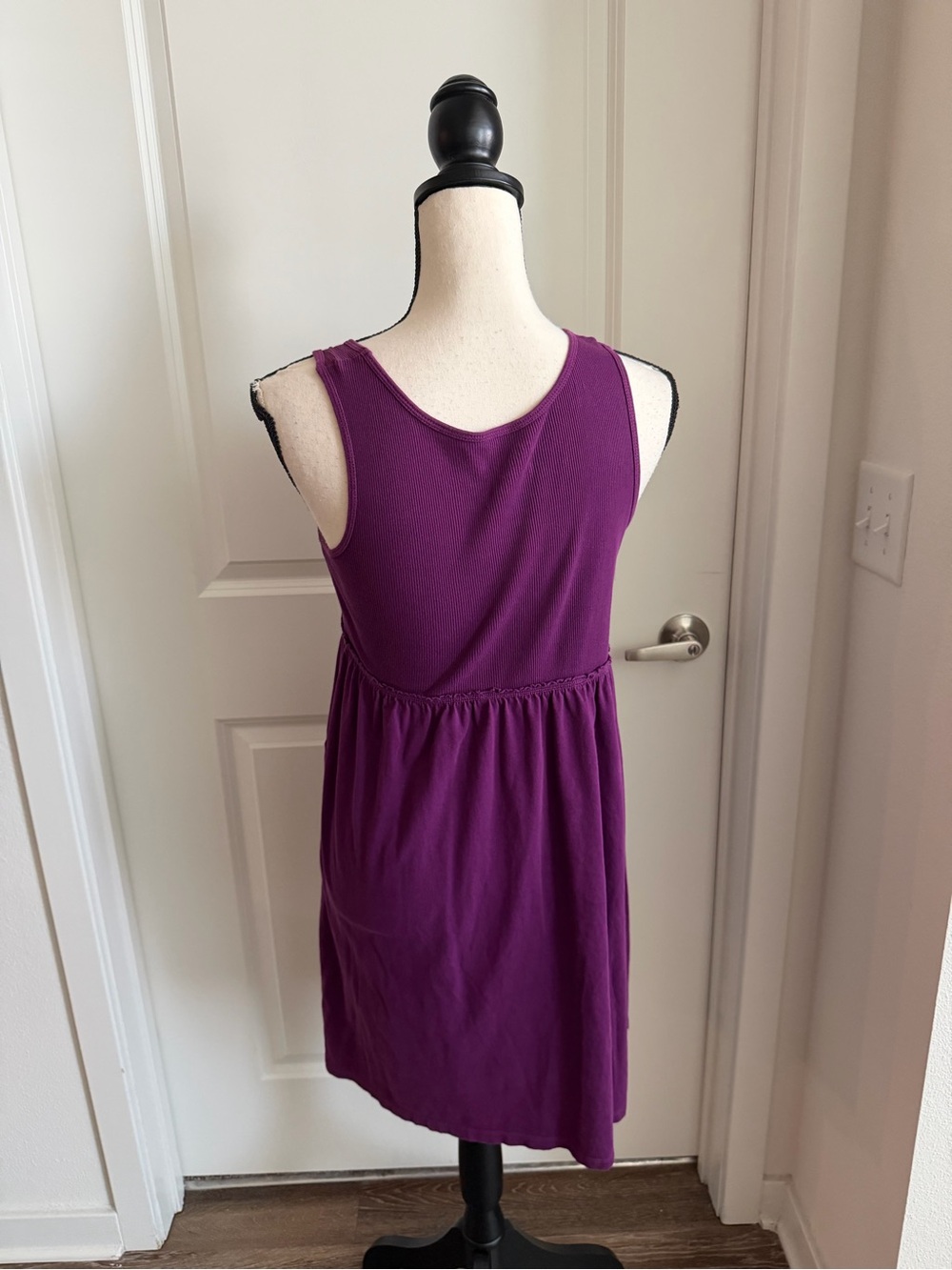 Motherhood Maternity Plum Sleeveless Scoop-Neck Dress - Picture 6 of 7